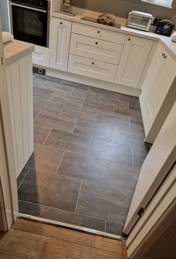 Widcombe - Bath - Kitchen - LVT - Victoria Design Floors - Aspect Urban Canis With Feature Strips