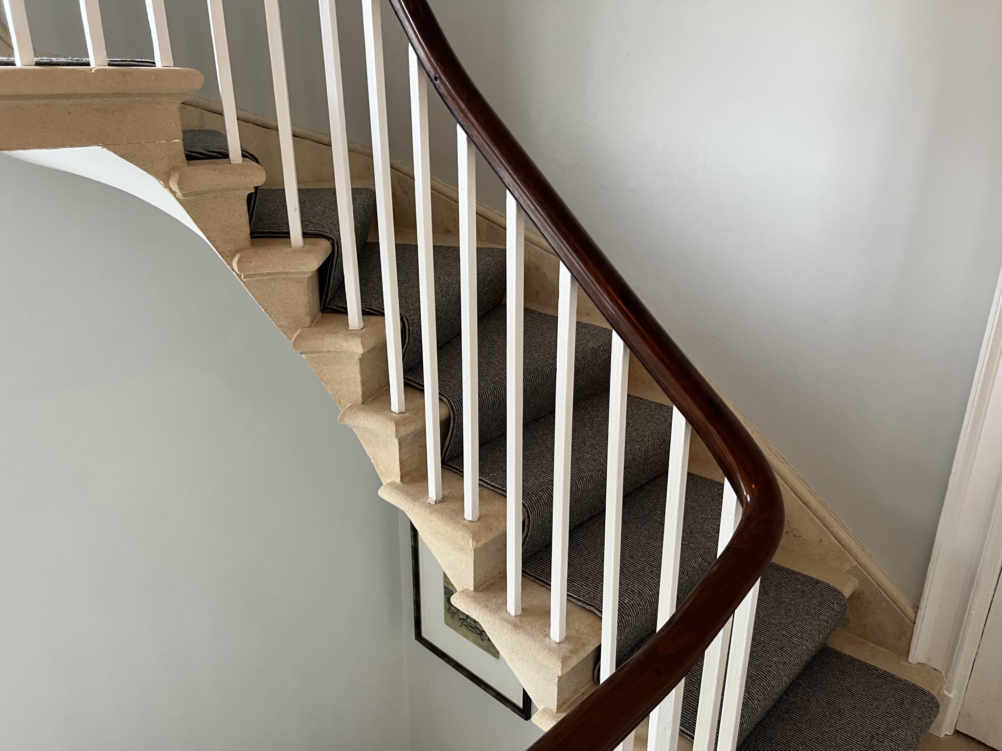 Avonvale Carpets - Bathwick Hill - Bath - Stairs - Landing - Carpet - Runner - Telenzo Carpets - Mainline - 1