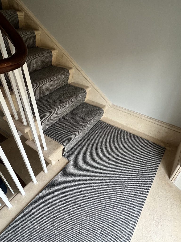 Avonvale Carpets - Bathwick Hill - Bath - Stairs - Landing - Carpet - Runner - Telenzo Carpets - Mainline - 6